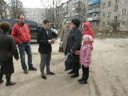 Встреча Е.А. Смолянинова с жителями в округе